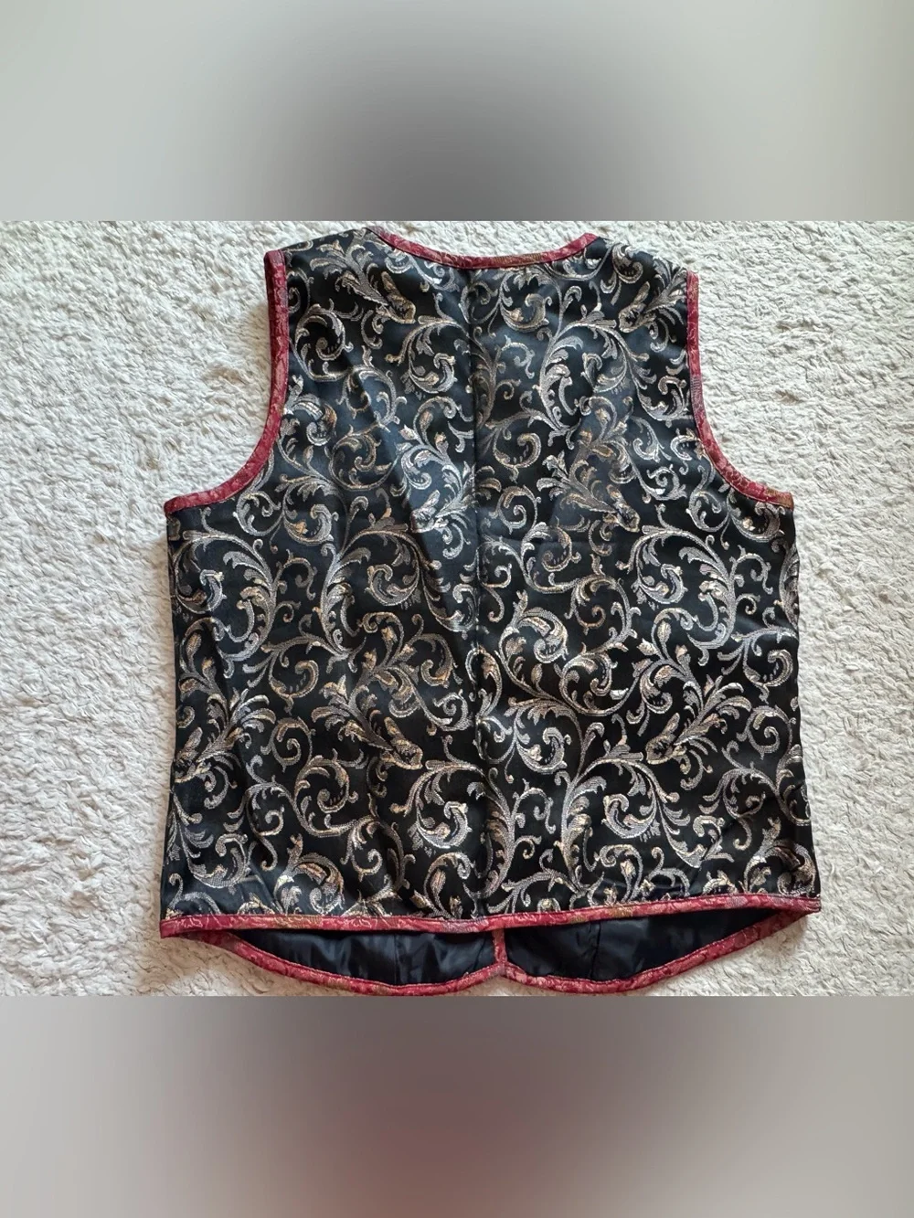 Vtg white stag vest